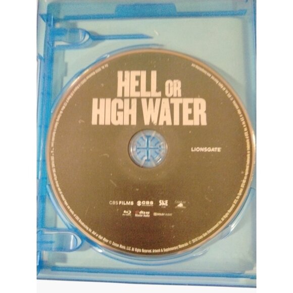 Hell or High Water Blu Ray DVD 2016 Digital HD 2 Disc Set - Picture 3 of 5